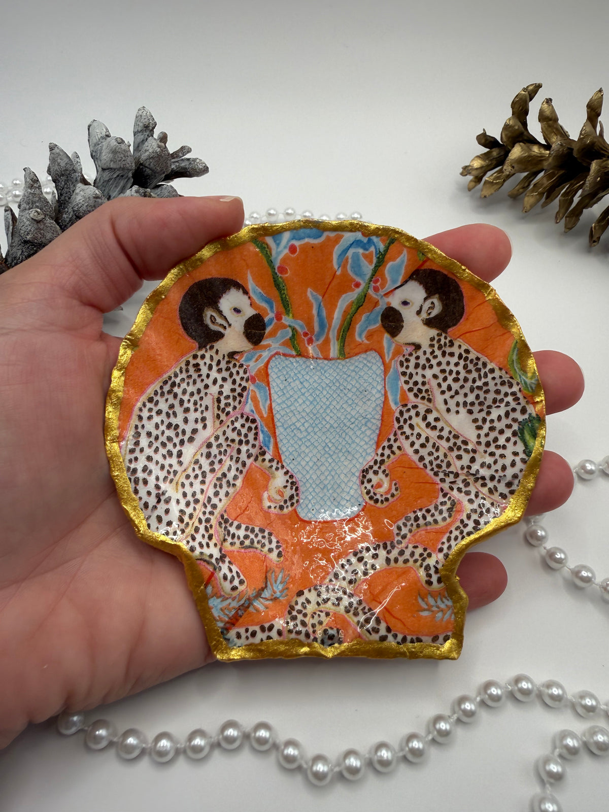 Scallop Trinket Tray - Cheeky Monkeys
