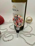 Oyster Shell Wine Stopper – Cherry Blossom