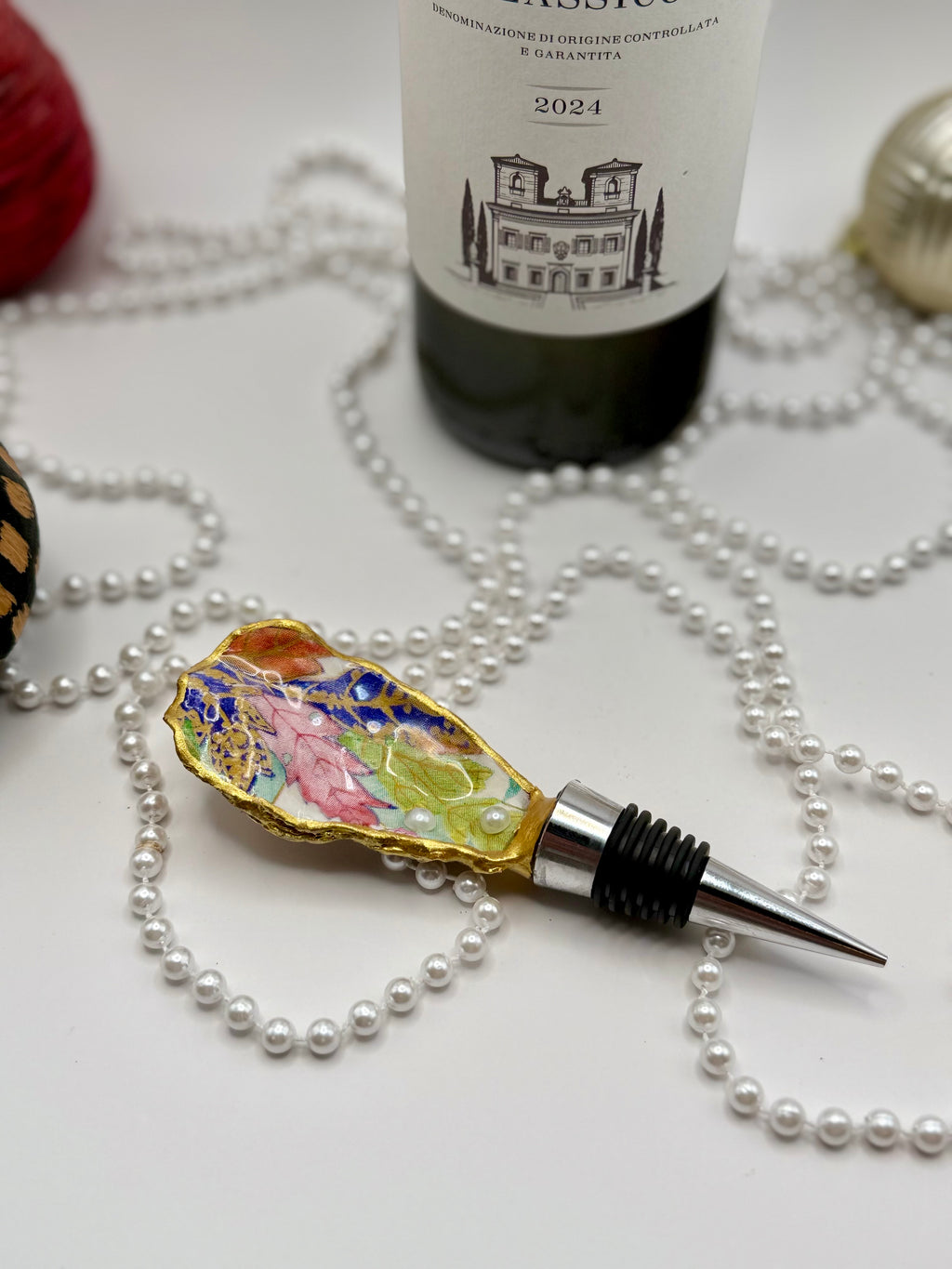 Oyster Shell Wine Stopper – Bohemian Garden