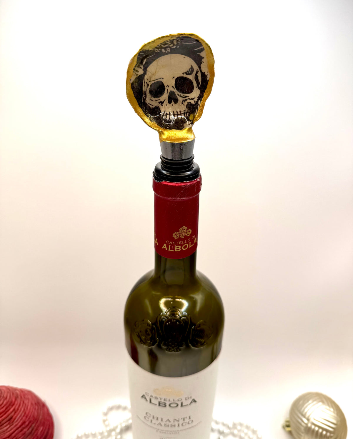Oyster Shell Wine Stopper – Skulls & Blooms
