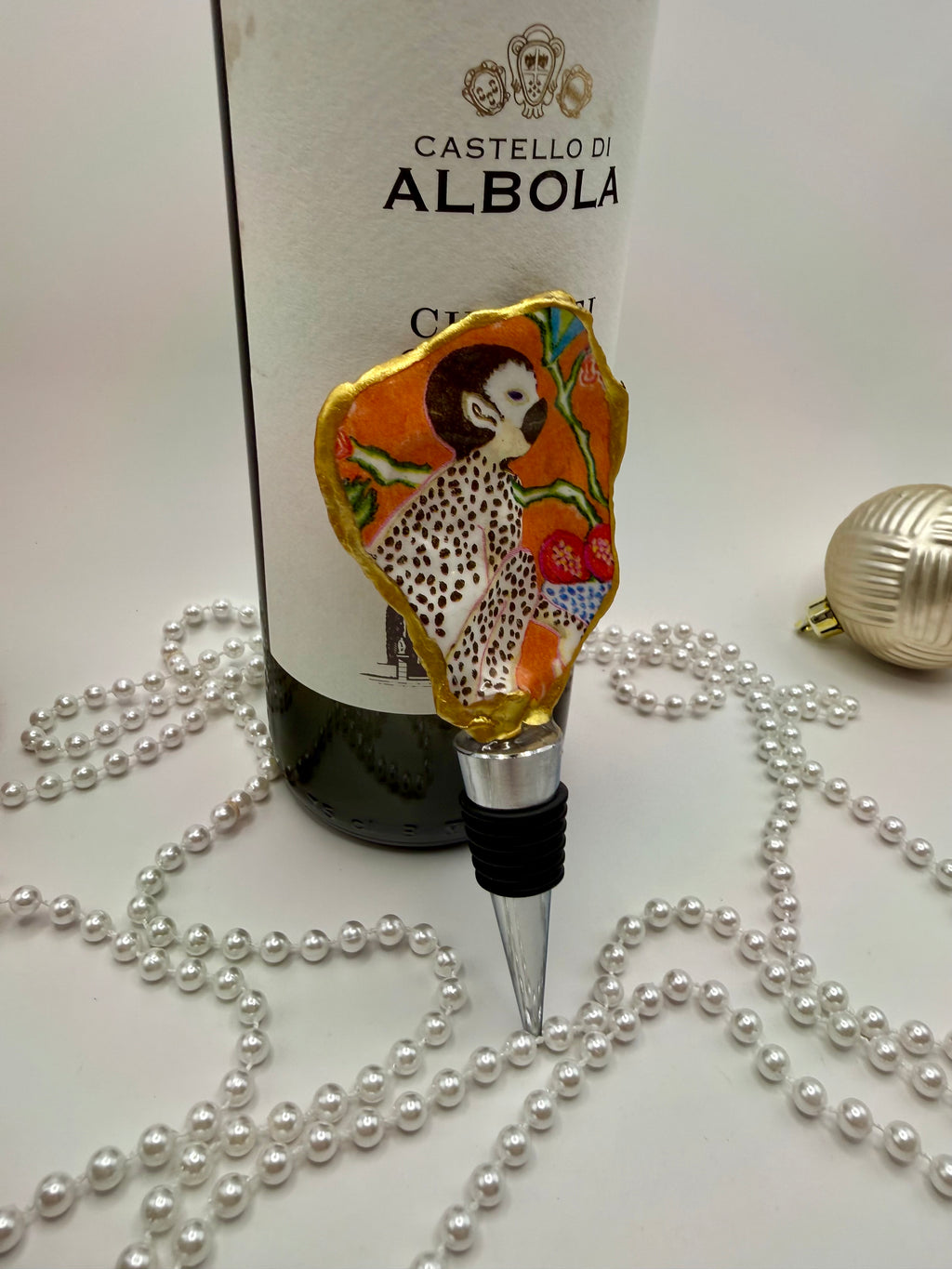 Oyster Shell Wine Stopper – Cheeky Monkeys