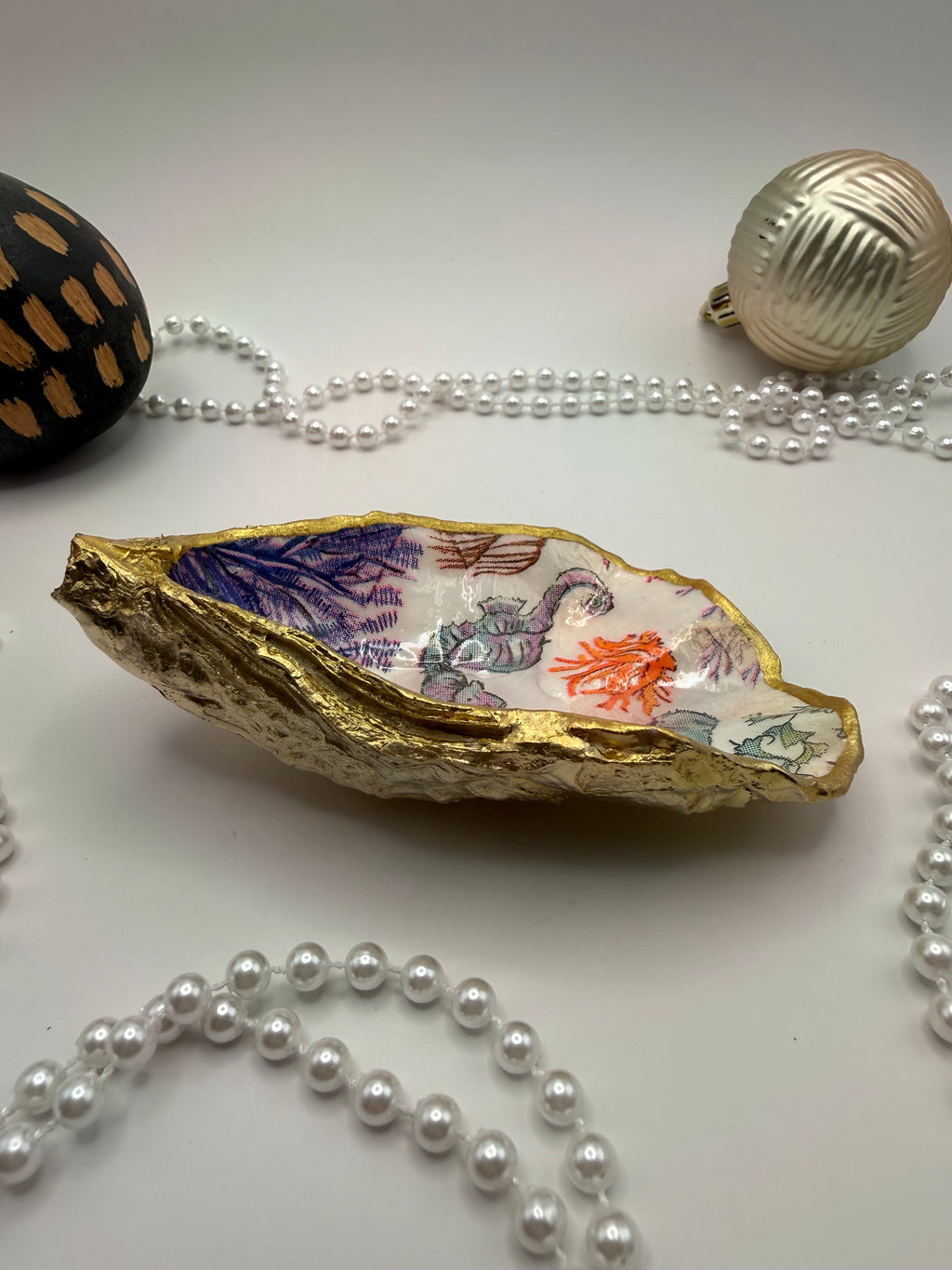 Oyster Trinket Tray – Under the Sea