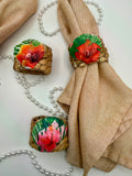 Oyster Shell Napkin Ring – Hawaiian Breeze