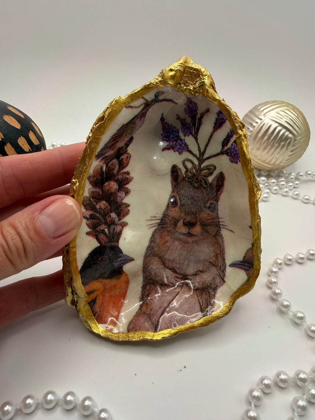 Oyster Trinket Tray – Woodland Whimsy