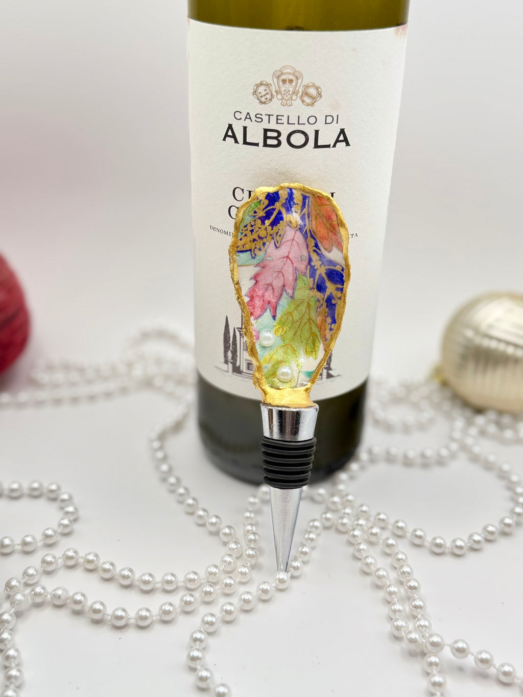 Oyster Shell Wine Stopper – Bohemian Garden