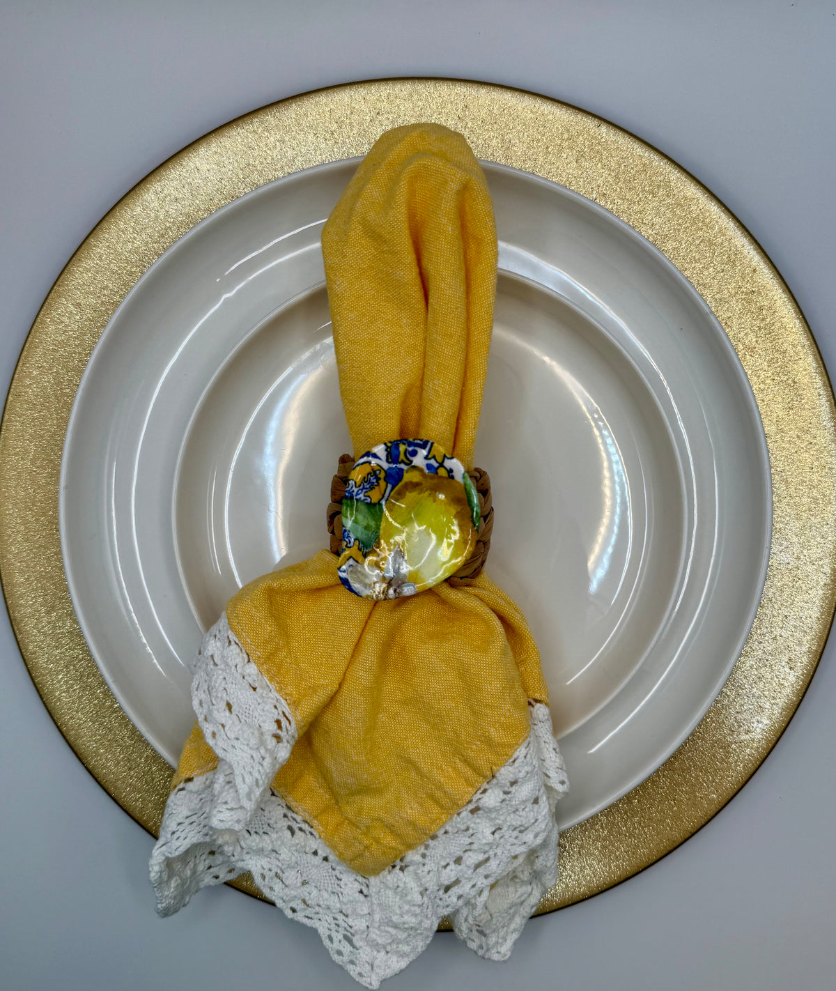 Oyster Shell Napkin Ring – Amalfi Coast