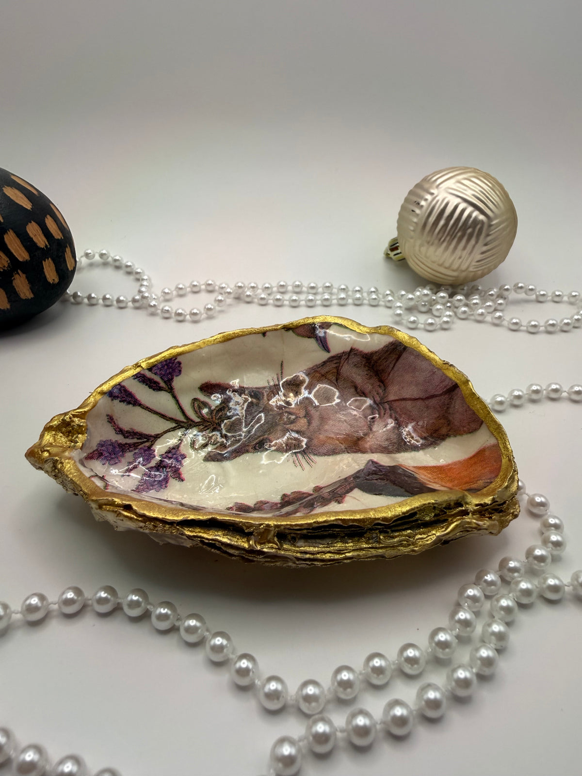 Oyster Trinket Tray – Woodland Whimsy