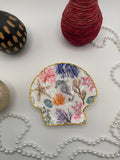 Scallop Trinket Tray - Under the Sea