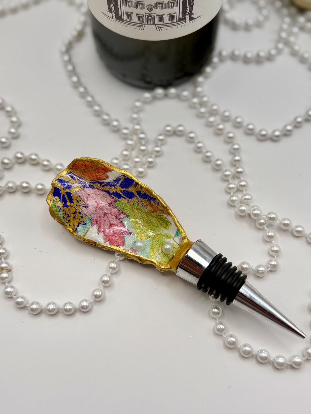Oyster Shell Wine Stopper – Bohemian Garden