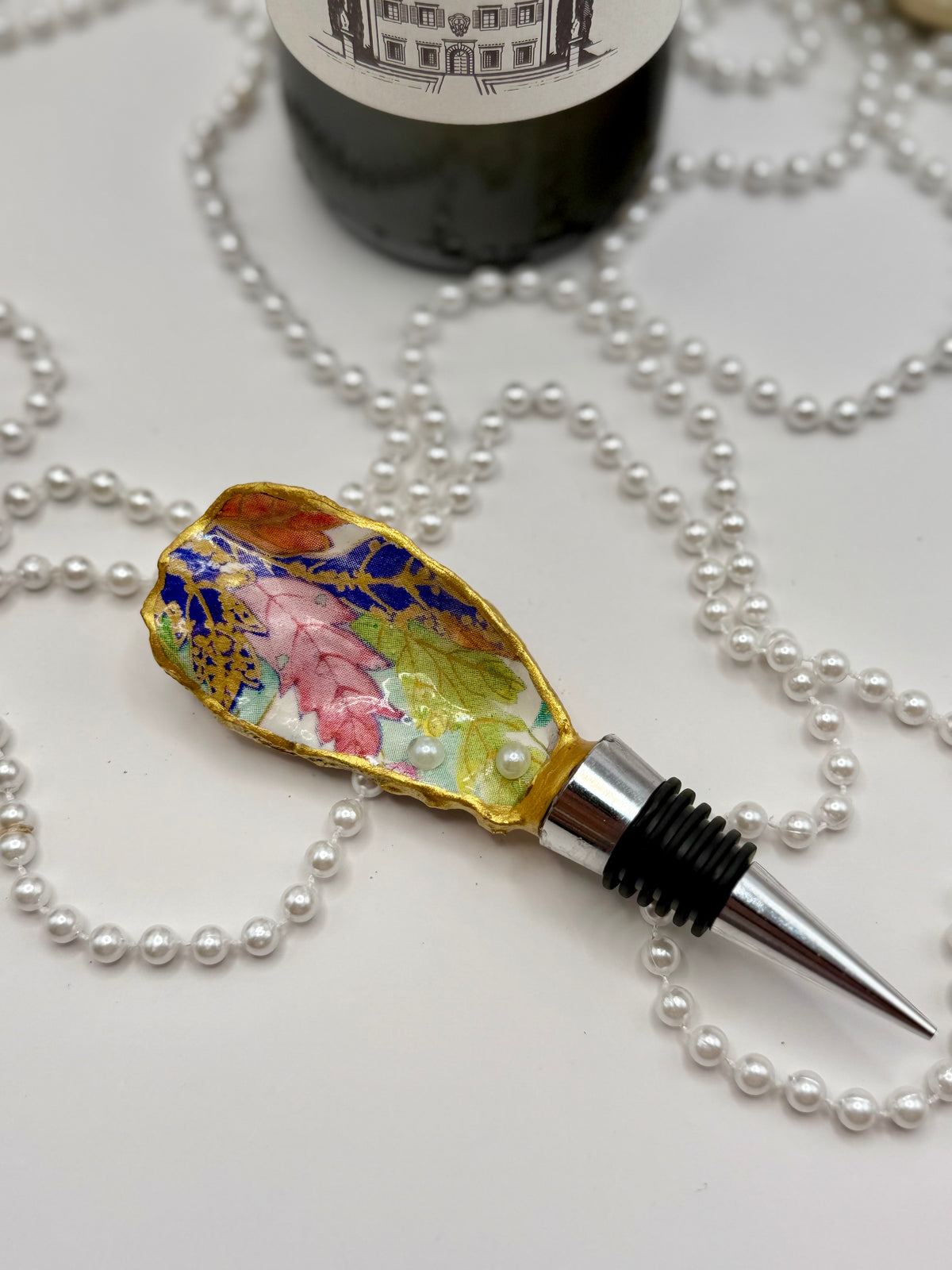 Oyster Shell Wine Stopper – Bohemian Garden