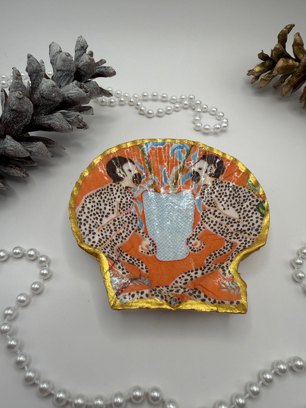 Scallop Trinket Tray - Cheeky Monkeys