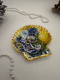 Scallop Trinket Tray - Amalfi Coast