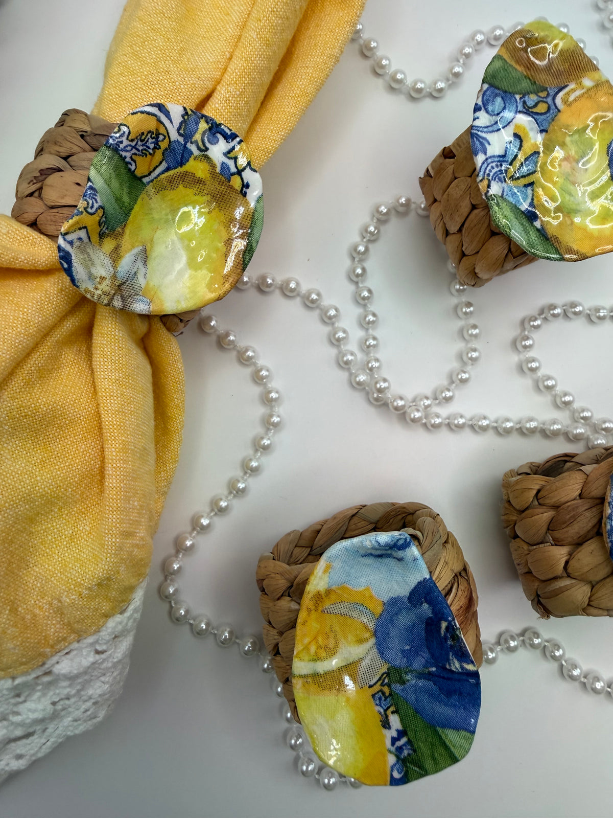 Oyster Shell Napkin Ring – Amalfi Coast