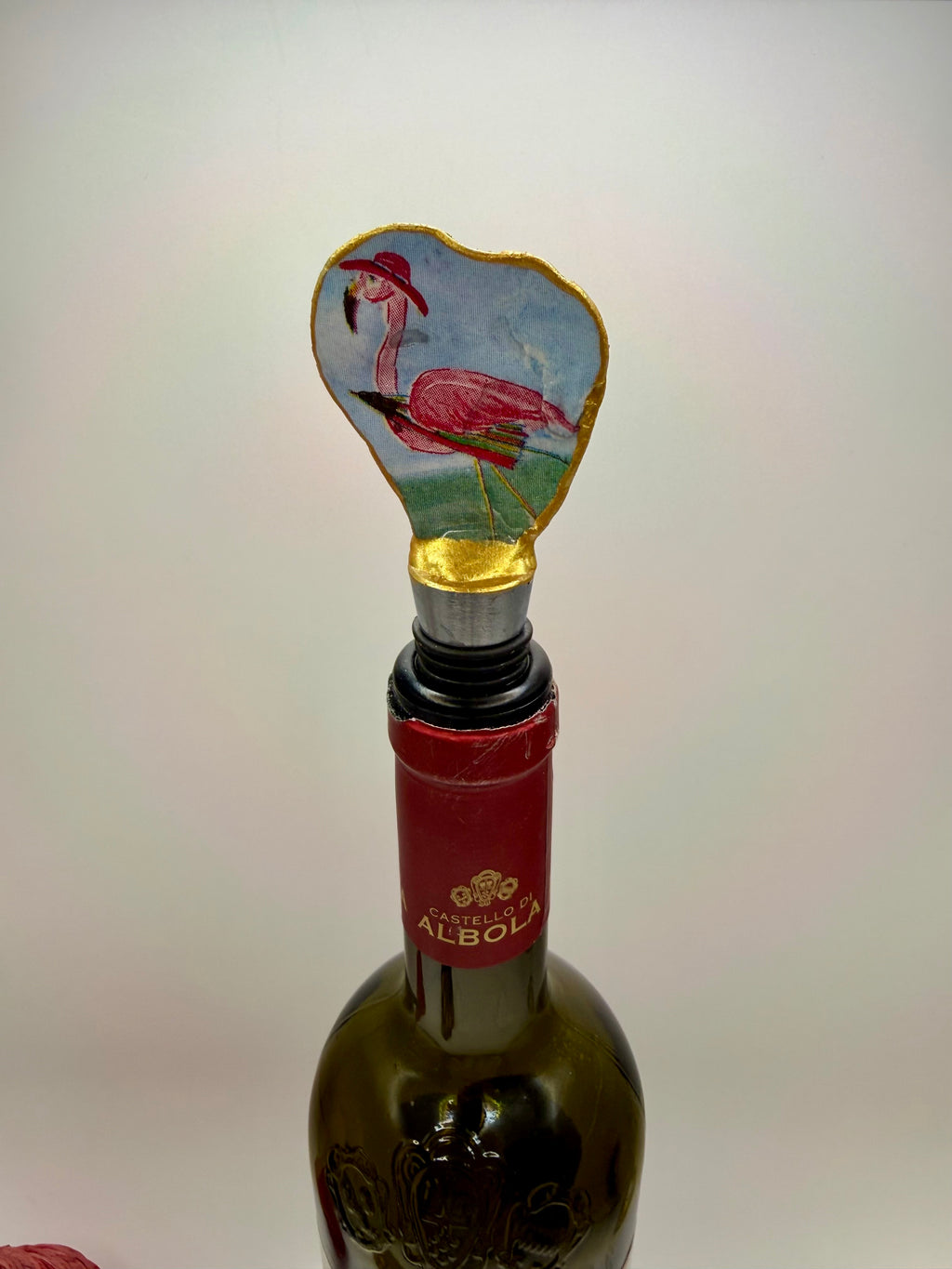 Oyster Shell Wine Stopper – Flamingo Getaway