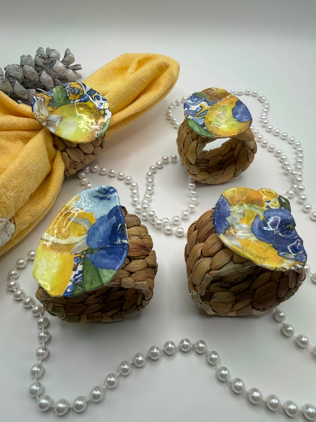 Oyster Shell Napkin Ring – Amalfi Coast