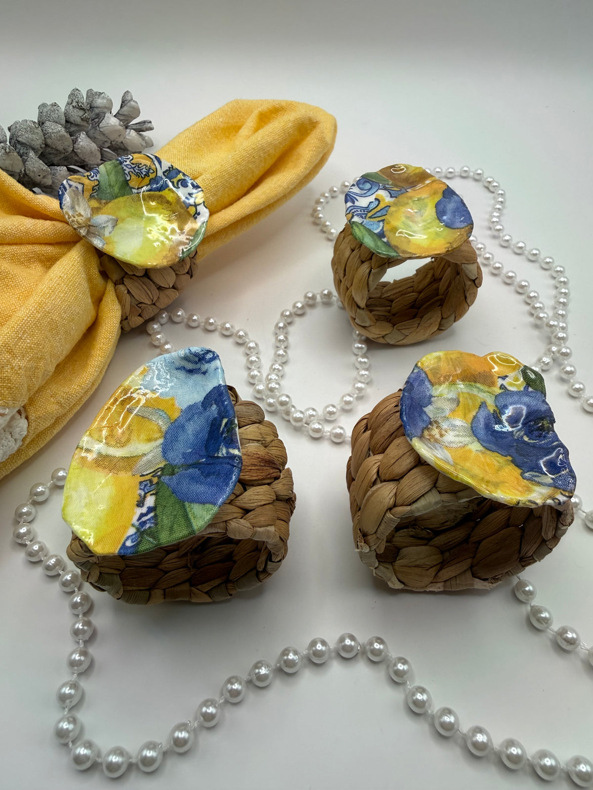 Oyster Shell Napkin Ring – Amalfi Coast