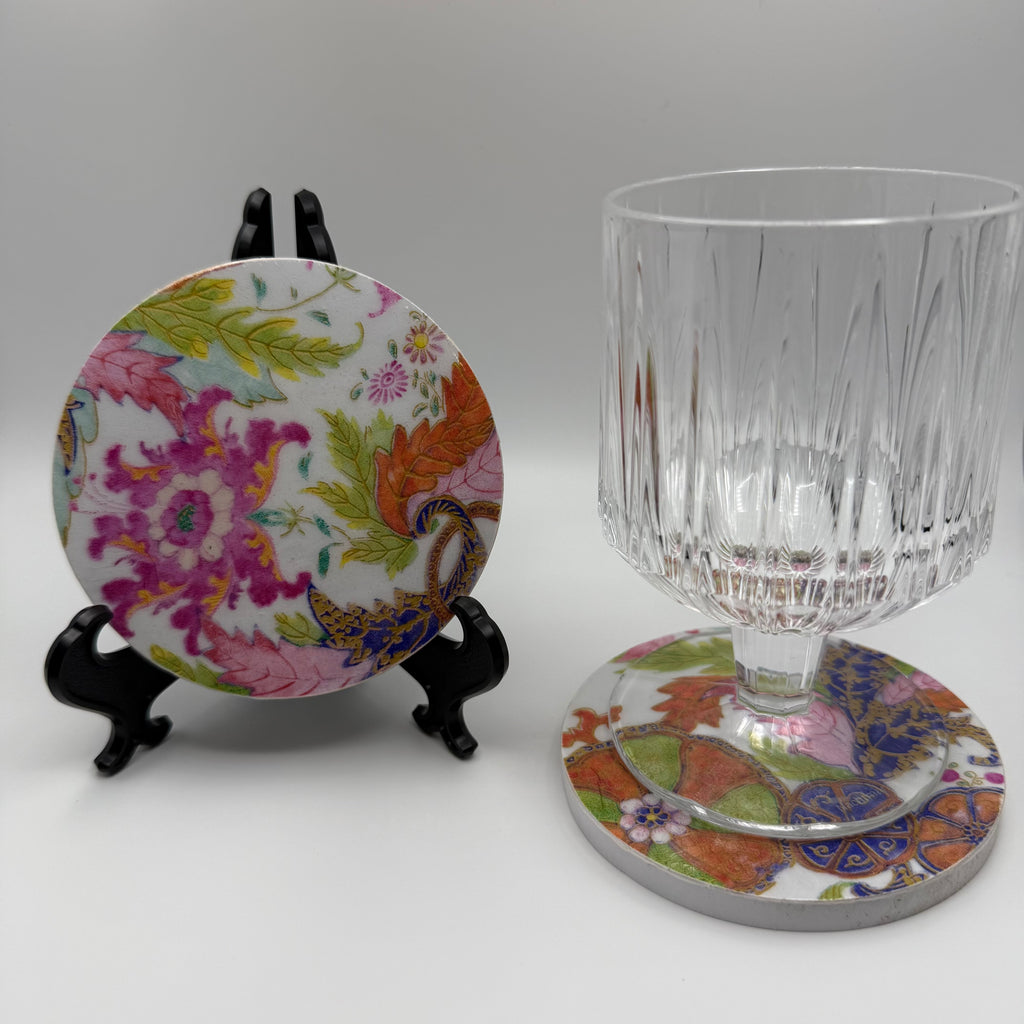 Wood Coaster – Bohemian Garden