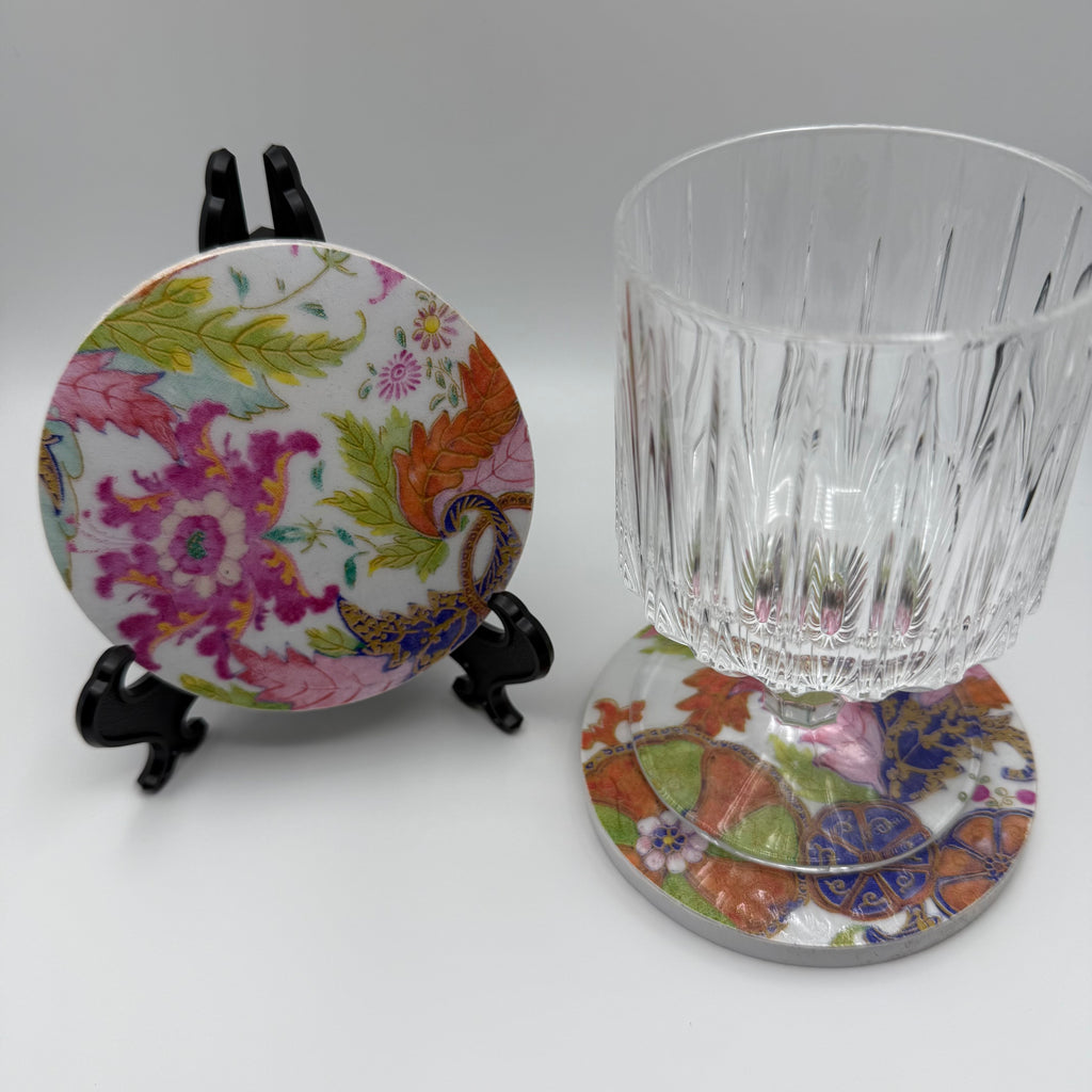Wood Coaster – Bohemian Garden