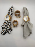 Oyster Shell Napkin Ring – Natural