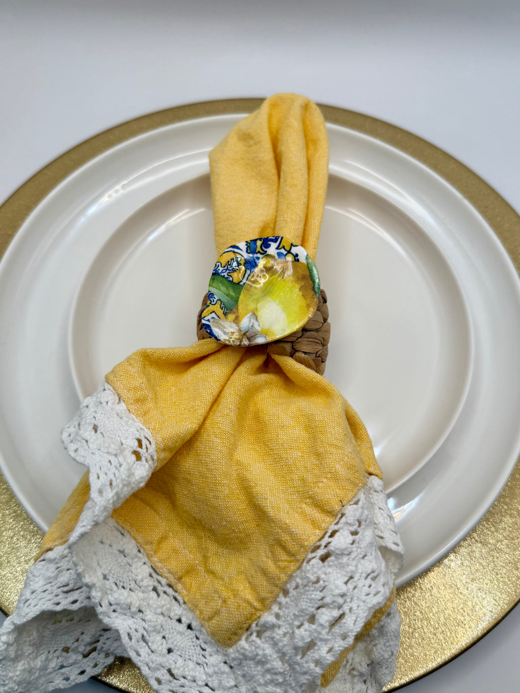 Oyster Shell Napkin Ring – Amalfi Coast