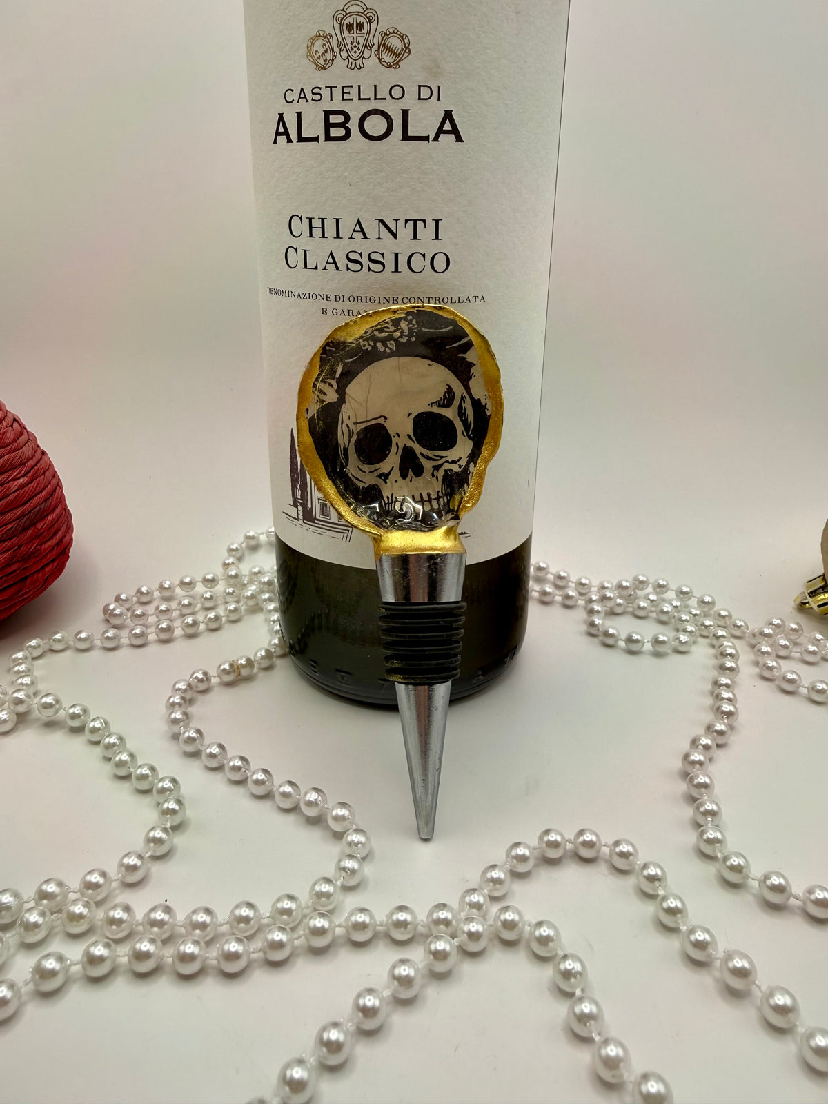 Oyster Shell Wine Stopper – Skulls & Blooms