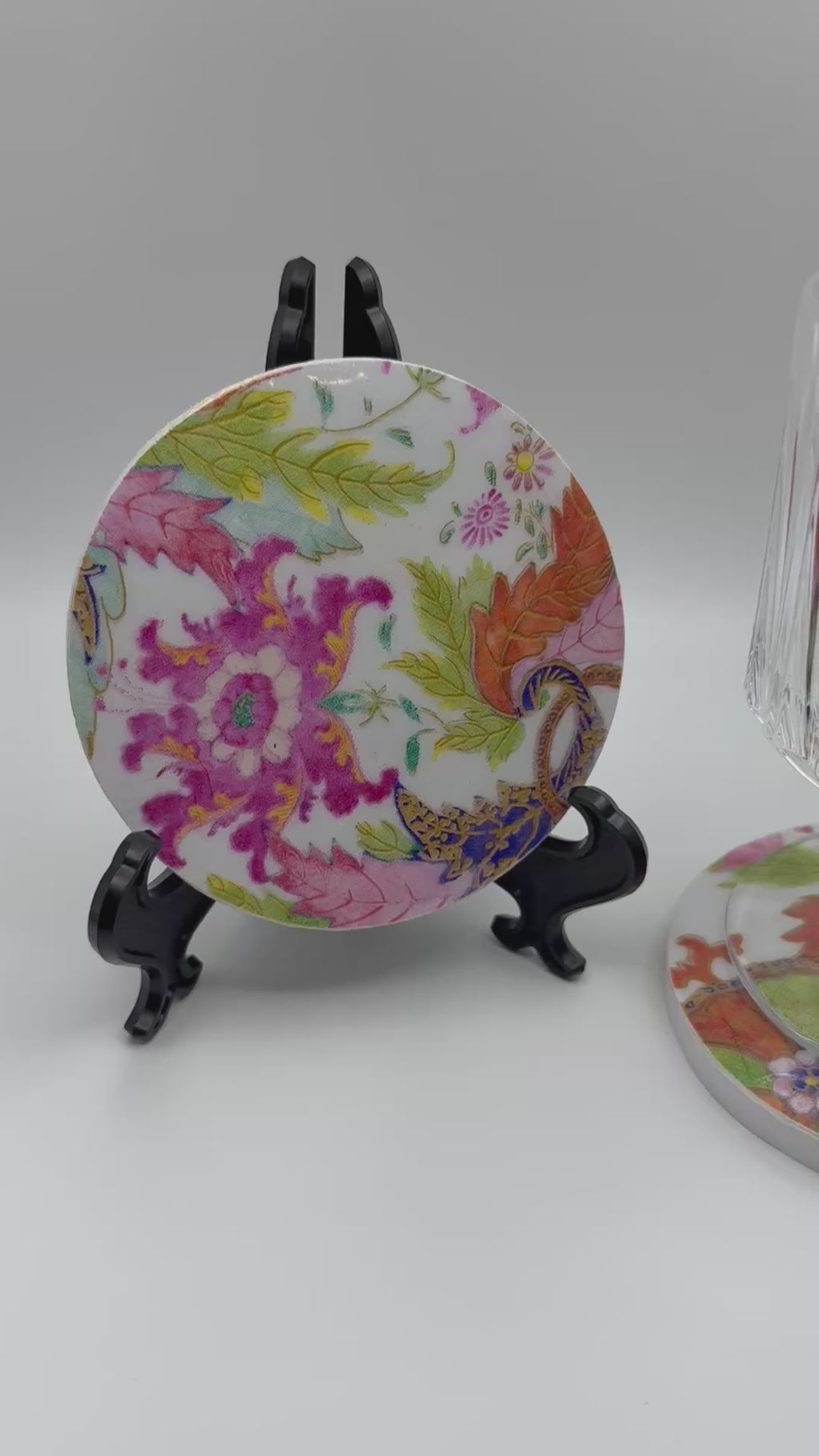 Wood Coaster – Bohemian Garden