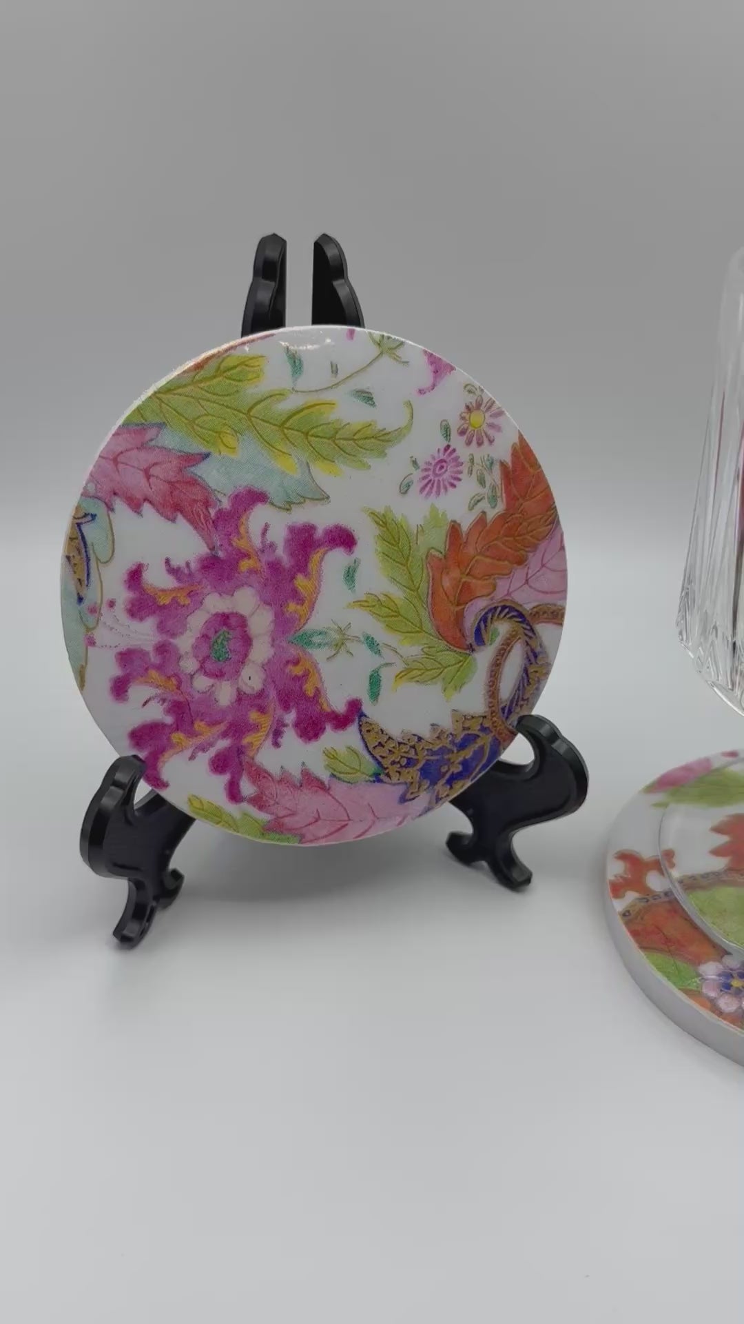 Wood Coaster – Bohemian Garden